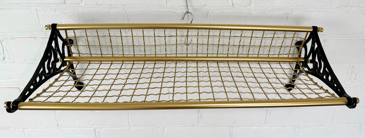 Vintage NSWR Railway Luggage Rack Adelaide Clocks