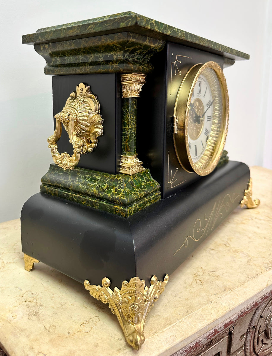 Antique WELCH Chime Mantel Clock Adelaide Clocks