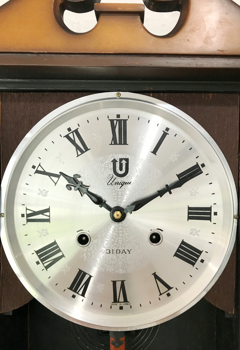 Vintage 31 Day Wall Clock Adelaide Clocks