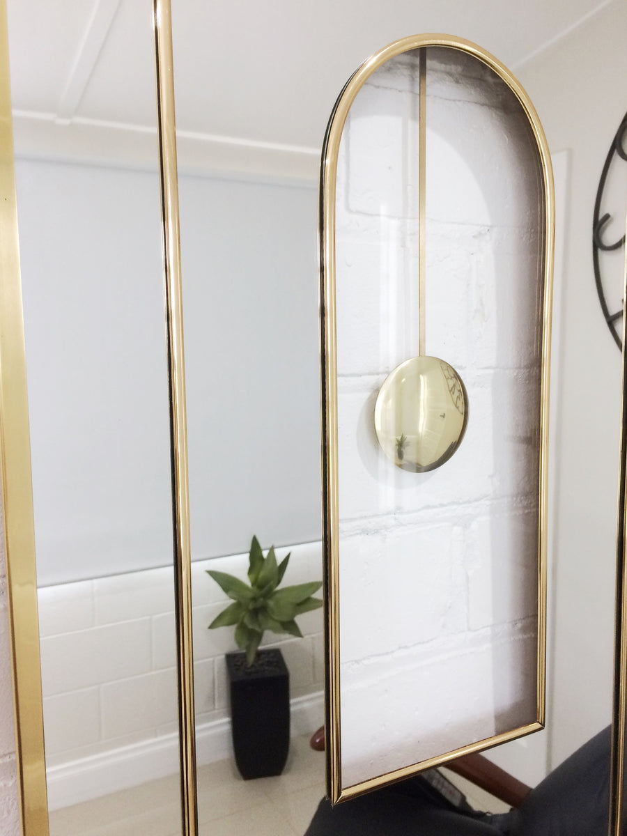 Mirror Clock Adelaide Clocks