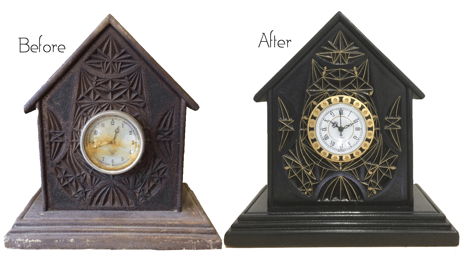 Restored Antique Clock | eXibit collection