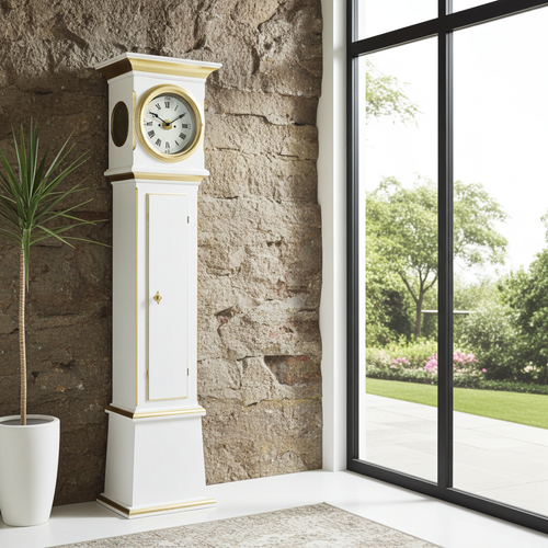 Antique Quartz Battery Bornholm Grandfather Clock | Adelaide Clocks