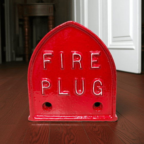 Original Vintage Cast Iron Fire Hydrant Plug Post Top Marker  | Adelaide Clocks