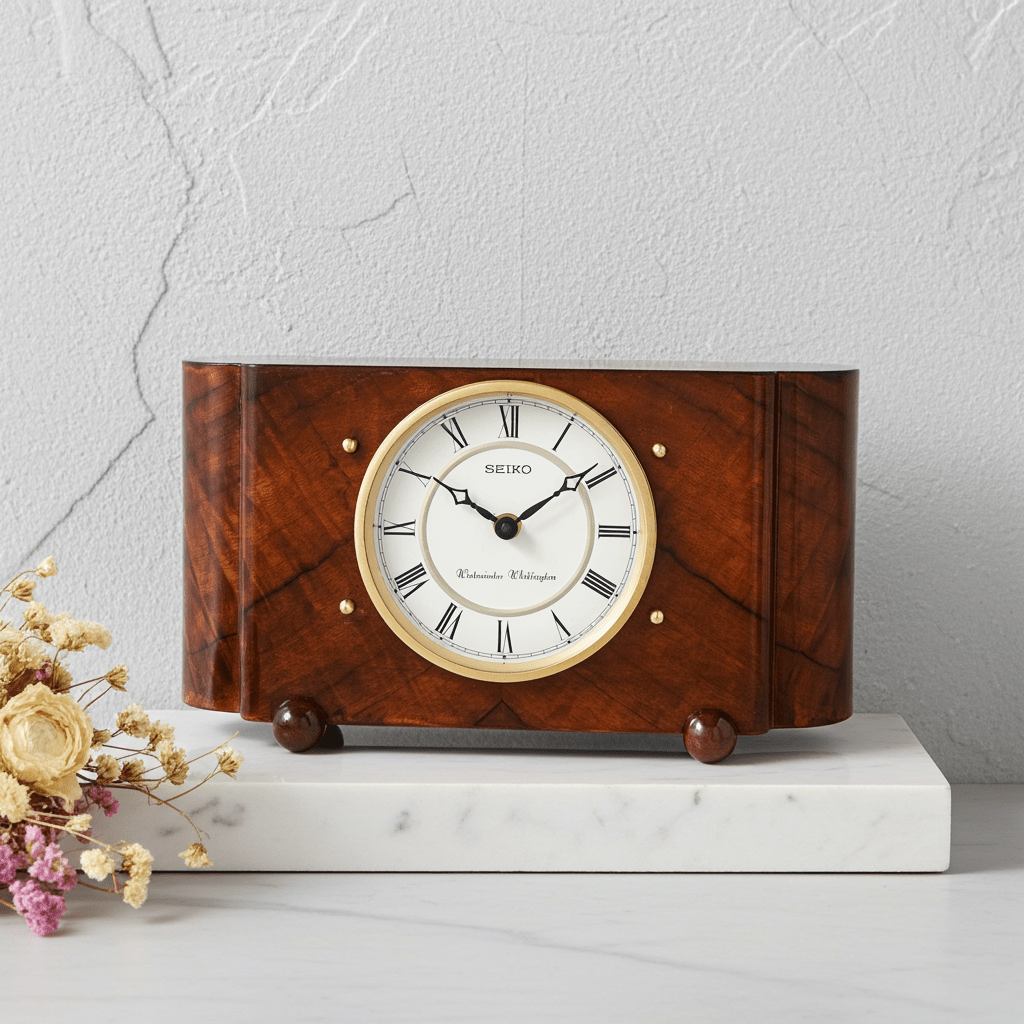 Vintage Seiko Westminster Battery Mantel Clock | Adelaide Clocks