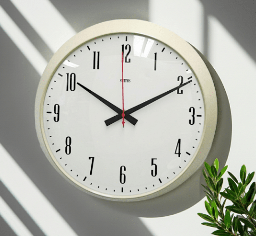 Vintage SMITHS Electric Wall School Clock | Adelaide Clocks