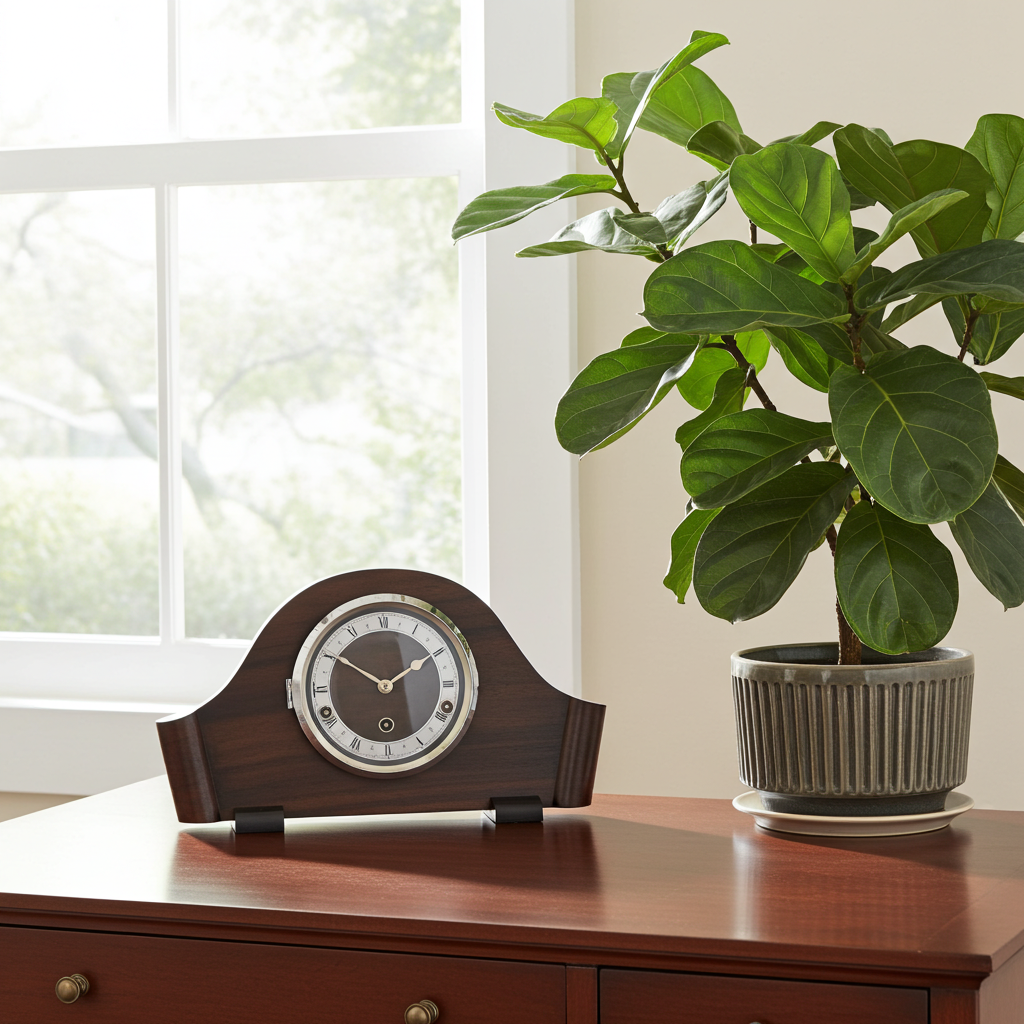 Vintage Art Deco England Westminster Chime Mantel Clock | Adelaide Clocks