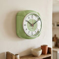 Vintage Green Bakelite Smiths Sectric Kitchen Wall Clock | Adelaide Clocks