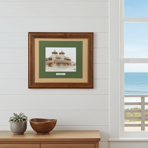 Vintage Henley Beach Kiosk Picture | Adelaide Clocks