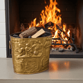 Vintage Embossed Coal Scuttle Fire Box | Adelaide Clocks