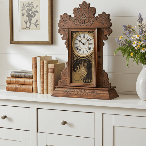 Antique SESSIONS Cottage Mantel Clock | Adelaide Clocks