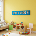 Blue Baby Collage Owl Picture Frame | Adelaide Clocks