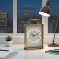 Vintage Junghans ATO-MAT Carriage Battery Desk Clock | Adelaide Clocks