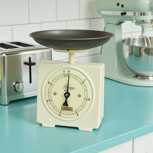Original Vintage FREYA Metal Kitchen Scale | Adelaide Clocks