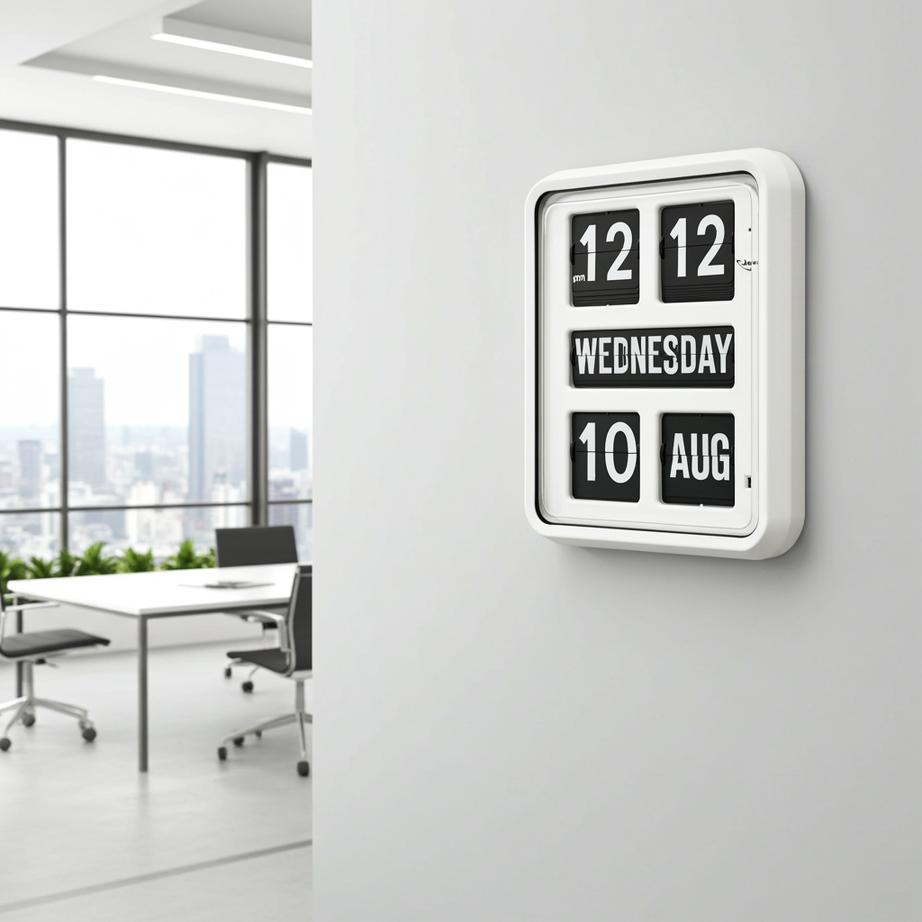 Jadco Perpetual Large Wall Clock & Calendar | Adelaide Clocks