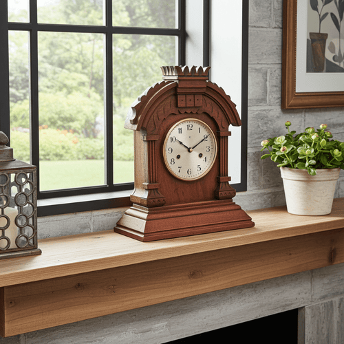Antique HAC Hammer Strike Mantel Clock | Adelaide Clocks