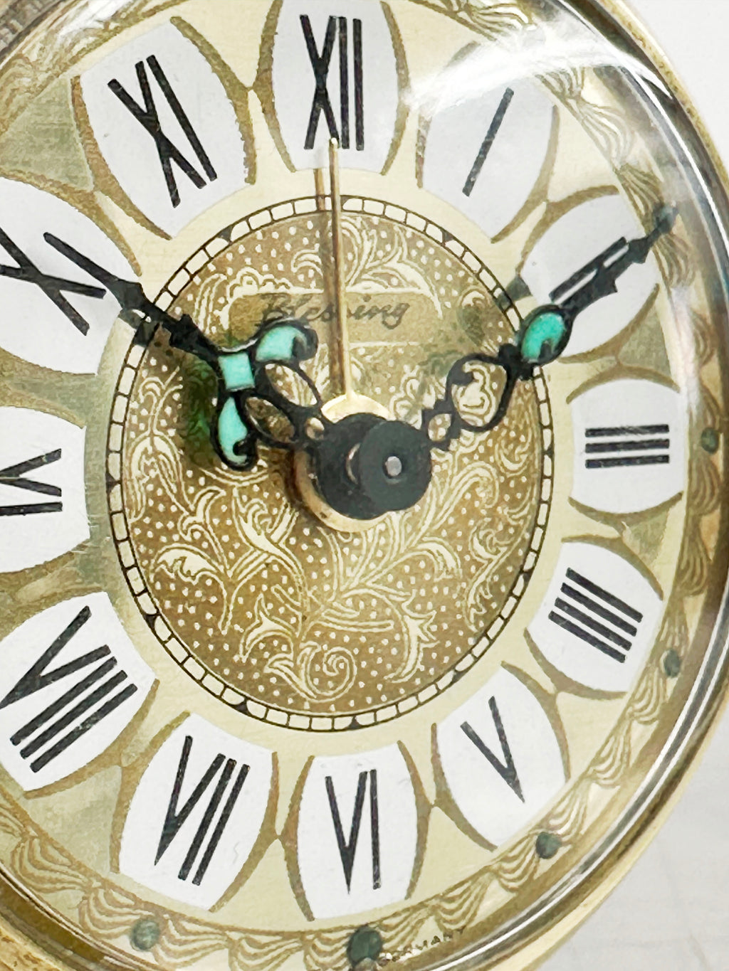 Vintage Blessing German Alarm Hanging Stand Bedside Desk Clock | Adelaide Clocks