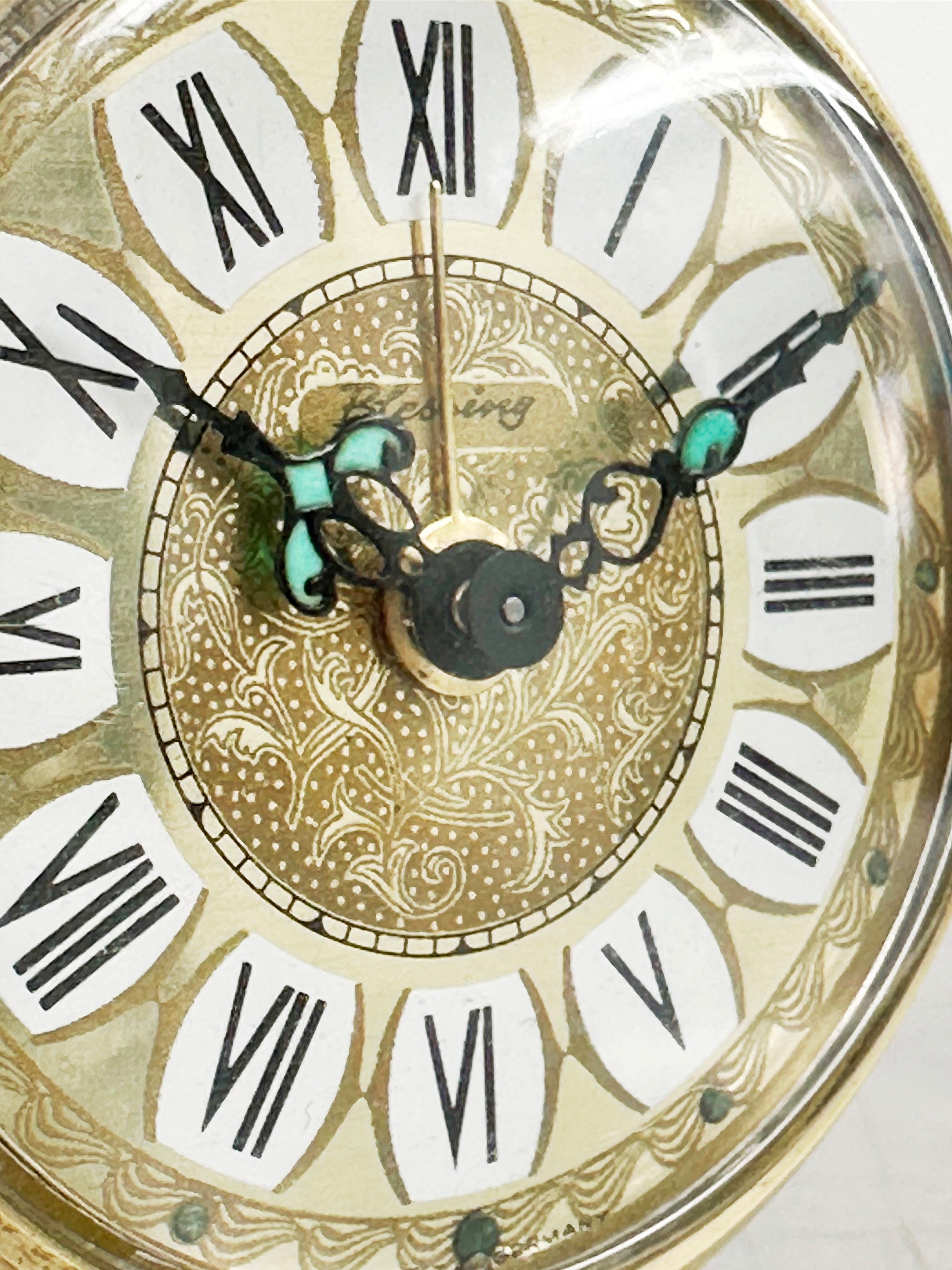 Vintage Blessing German Alarm Hanging Stand Bedside Desk Clock | Adelaide Clocks