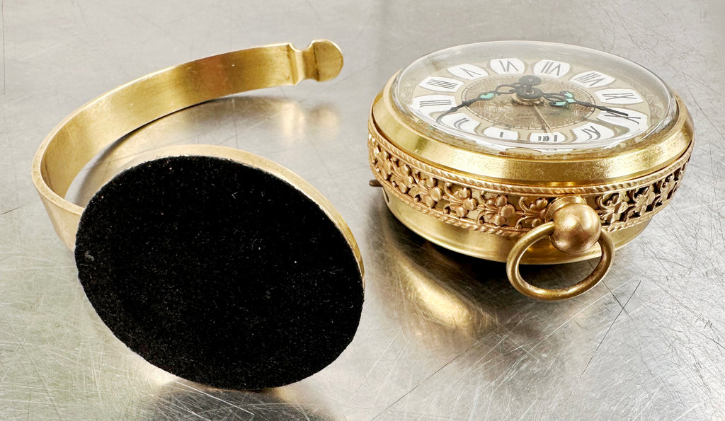 Vintage Blessing German Alarm Hanging Stand Bedside Desk Clock | Adelaide Clocks