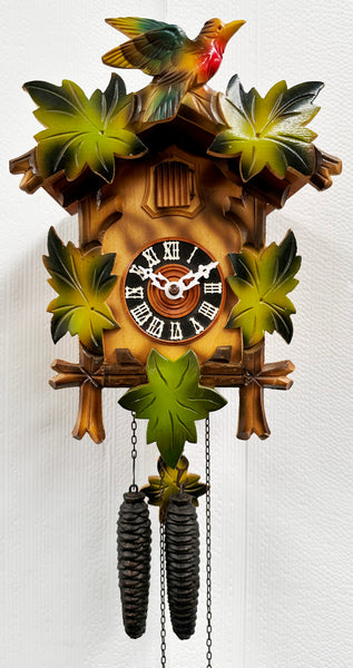 Vintage Black Forest Bird Chime Cuckoo Wall Clock | Adelaide Clocks
