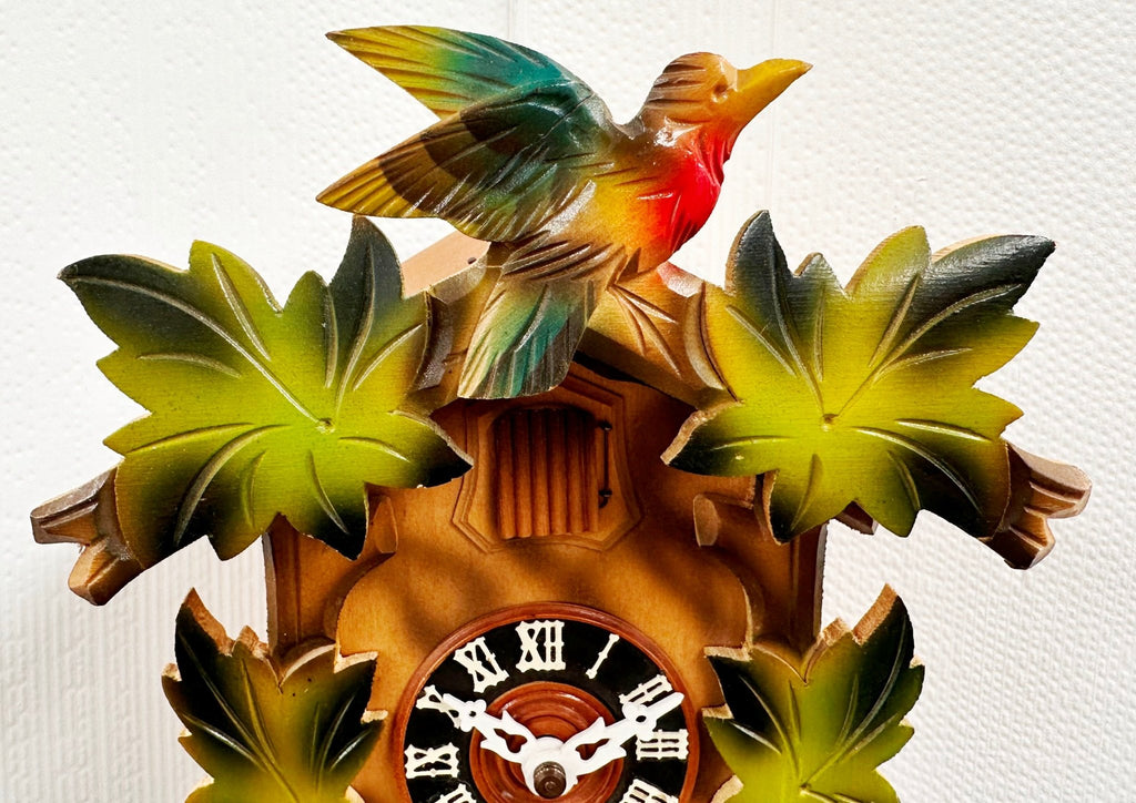 Vintage Black Forest Bird Chime Cuckoo Wall Clock | Adelaide Clocks