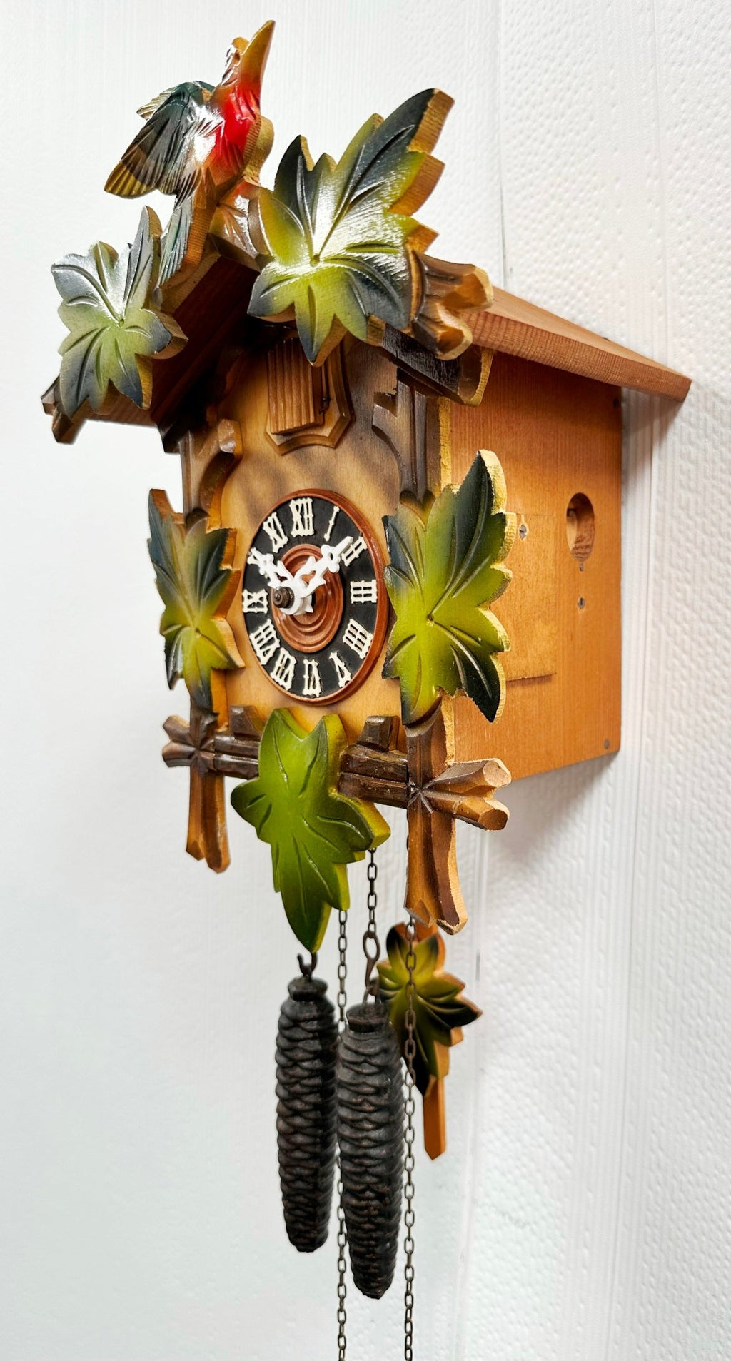 Vintage Black Forest Bird Chime Cuckoo Wall Clock | Adelaide Clocks