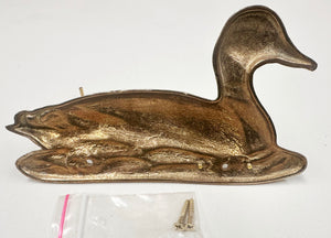 Vintage Brass Duck Wall Hanging Key Holder | Adelaide Clocks