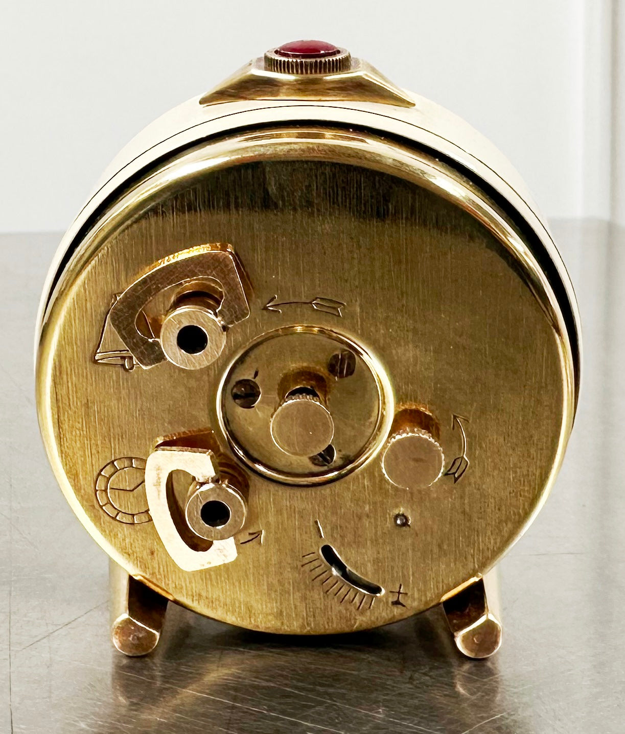 Vintage JUBA German Alarm Bedside Desk Clock | Adelaide Clocks