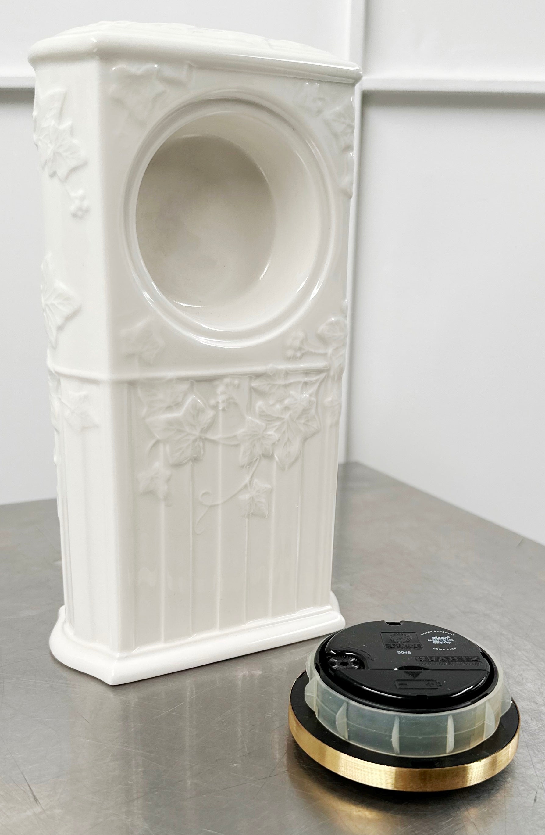 Vintage Wedgwood England Earthenware Mantel Clock | Adelaide Clocks