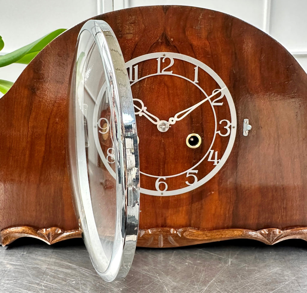 Original Vintage Enfield Hammer Chime Mantel Clock | Adelaide Clocks