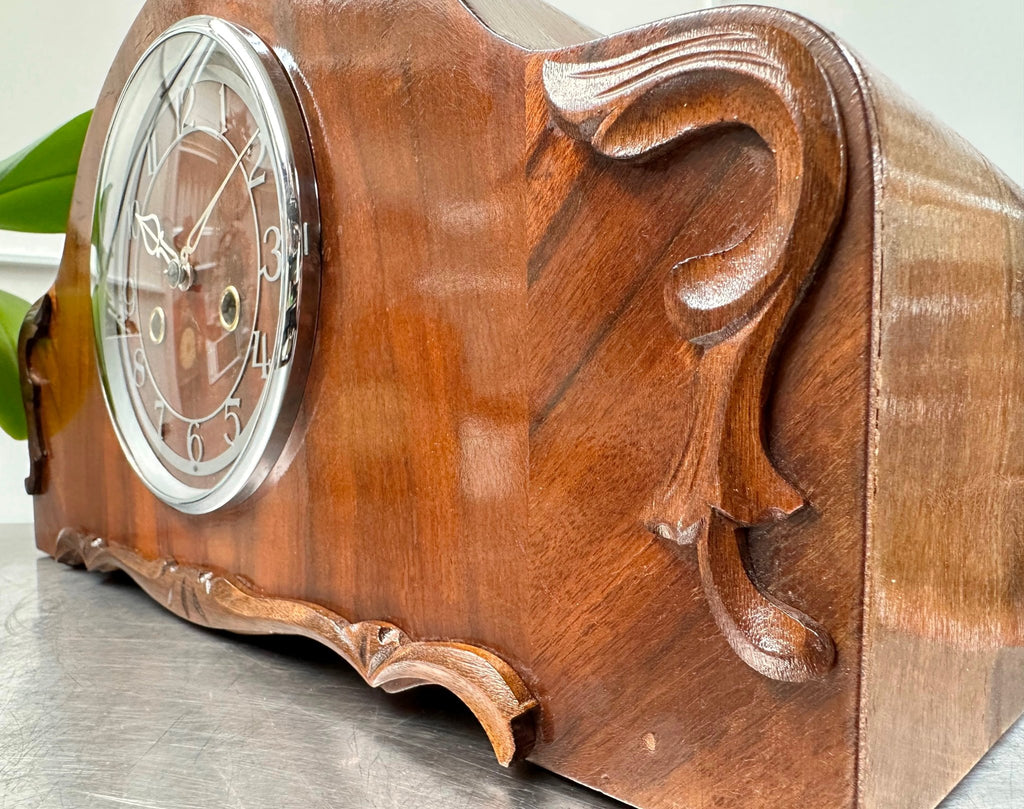 Original Vintage Enfield Hammer Chime Mantel Clock | Adelaide Clocks