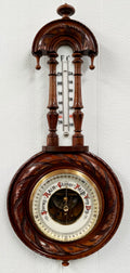 VIntage Barometer & Thermometer German Weather Station | Adelaide Clocks