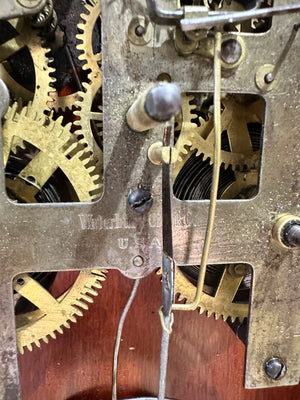 Antique Steeple Waterbury Hammer on Coil Chime Mantel Clock | Adelaide Clocks
