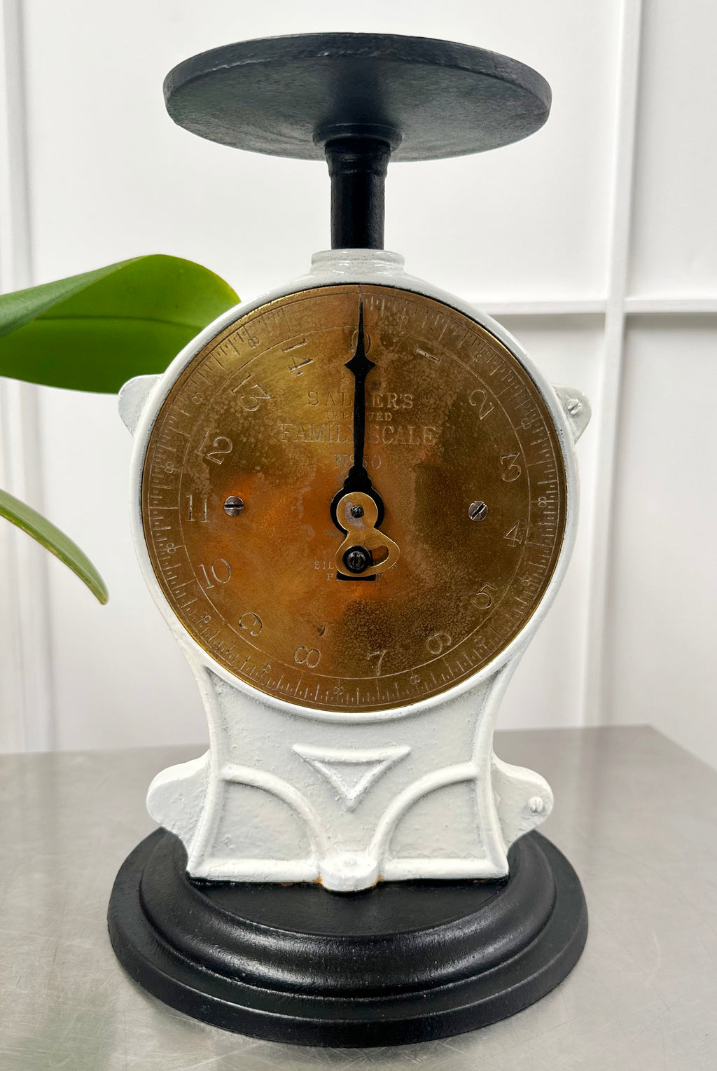 Vintage Cast Iron SALTER Kitchen Scale | Adelaide Clocks