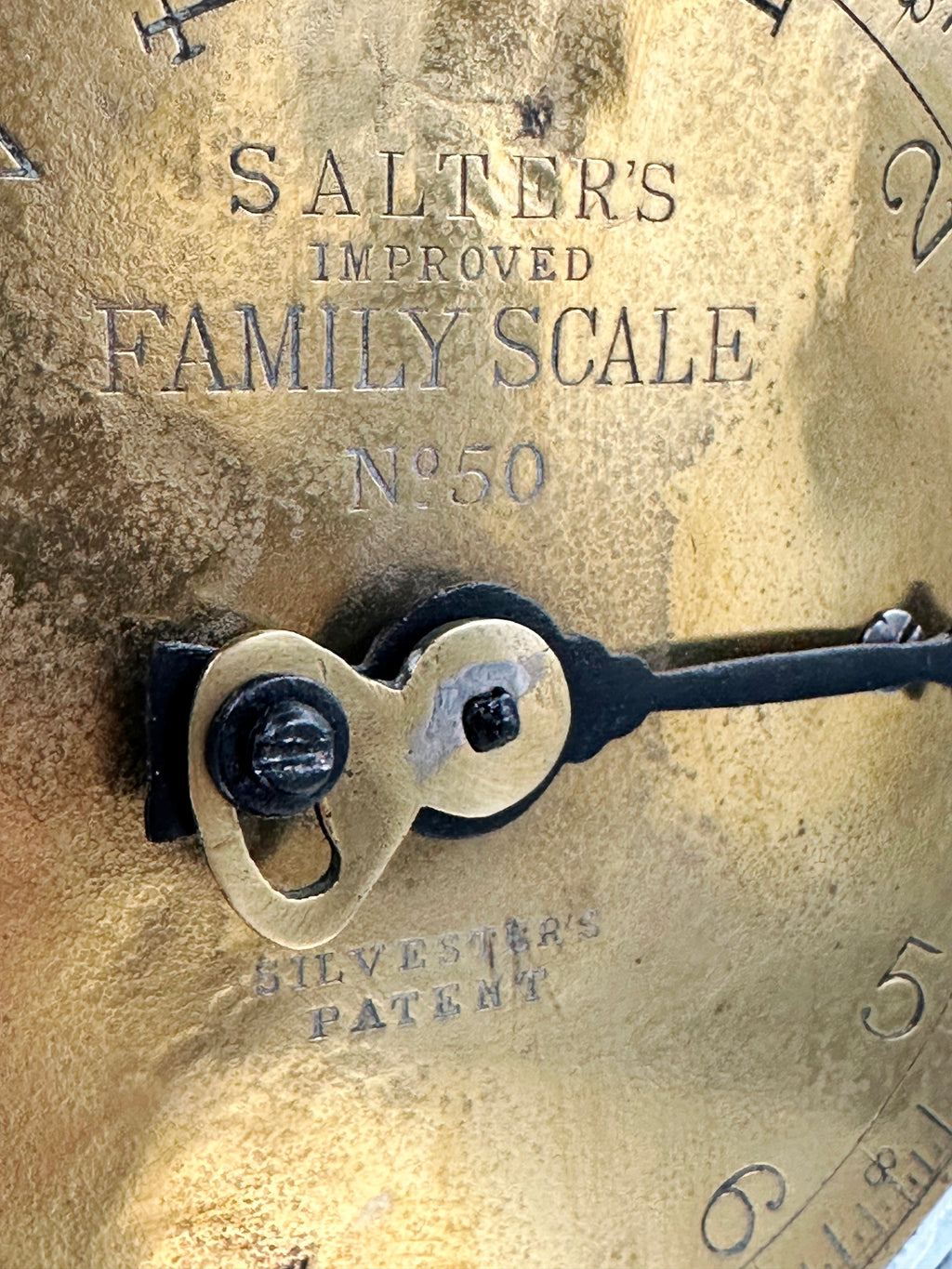 Vintage Cast Iron SALTER Kitchen Scale | Adelaide Clocks