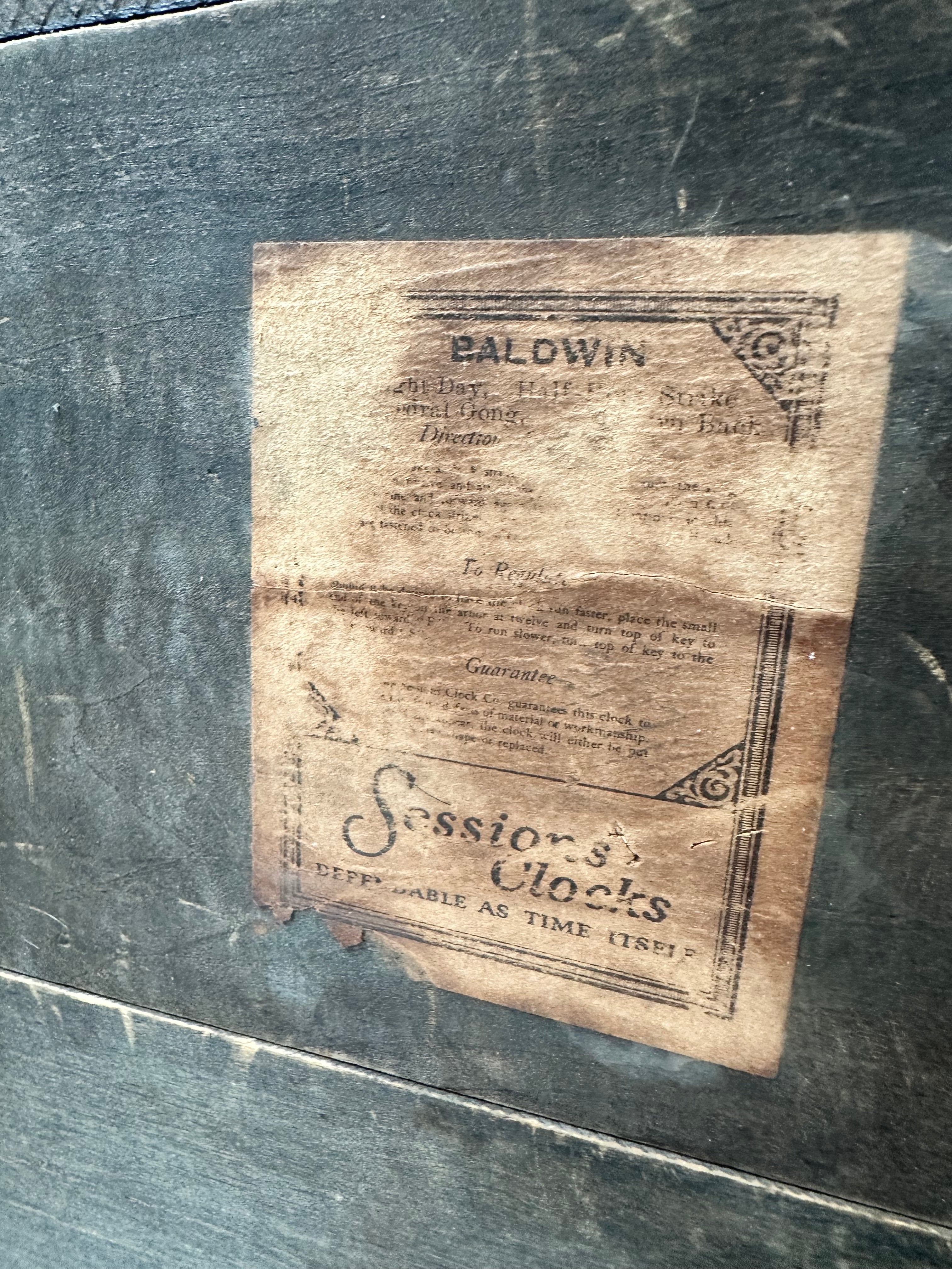 Antique Session Hammer on Bell and Coil Strike Mantel Clock | Adelaide Clocks