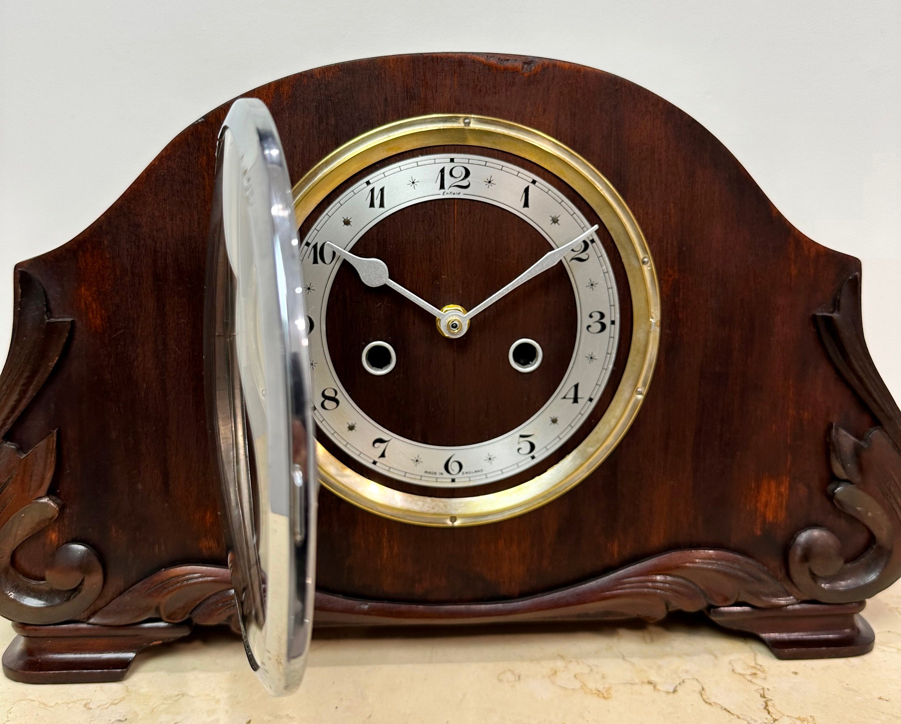 Vintage Enfield Battery Mantel Clock | Adelaide Clocks