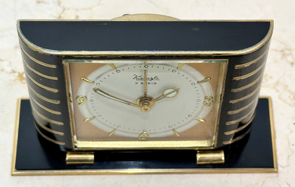 Vintage KIENZLE German Alarm Bedside Desk Clock | eXibit collection
