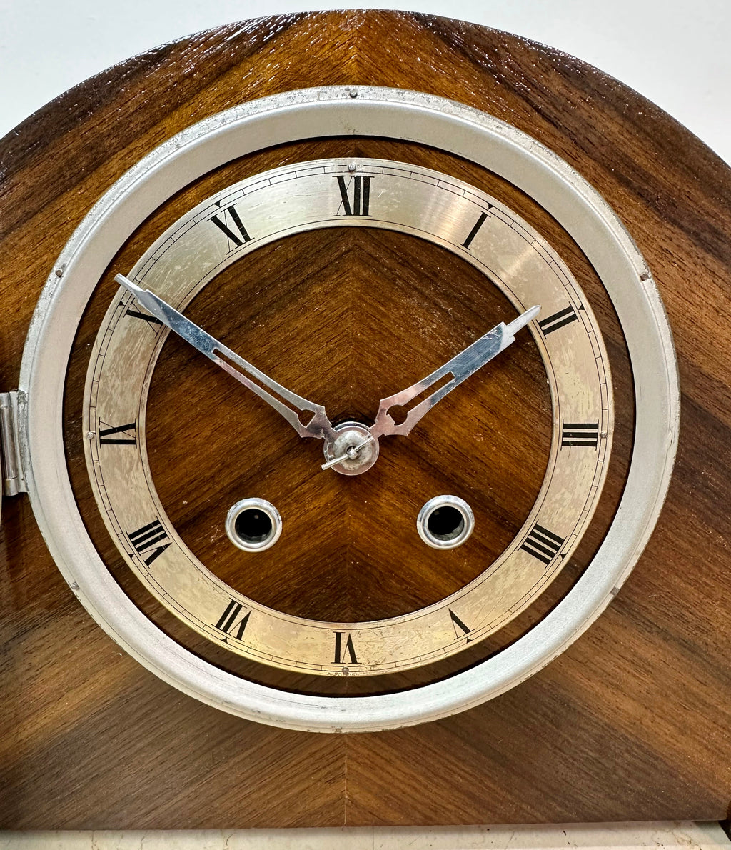 Vintage Hammer on Coil Chime Mantel Clock | Adelaide Clocks