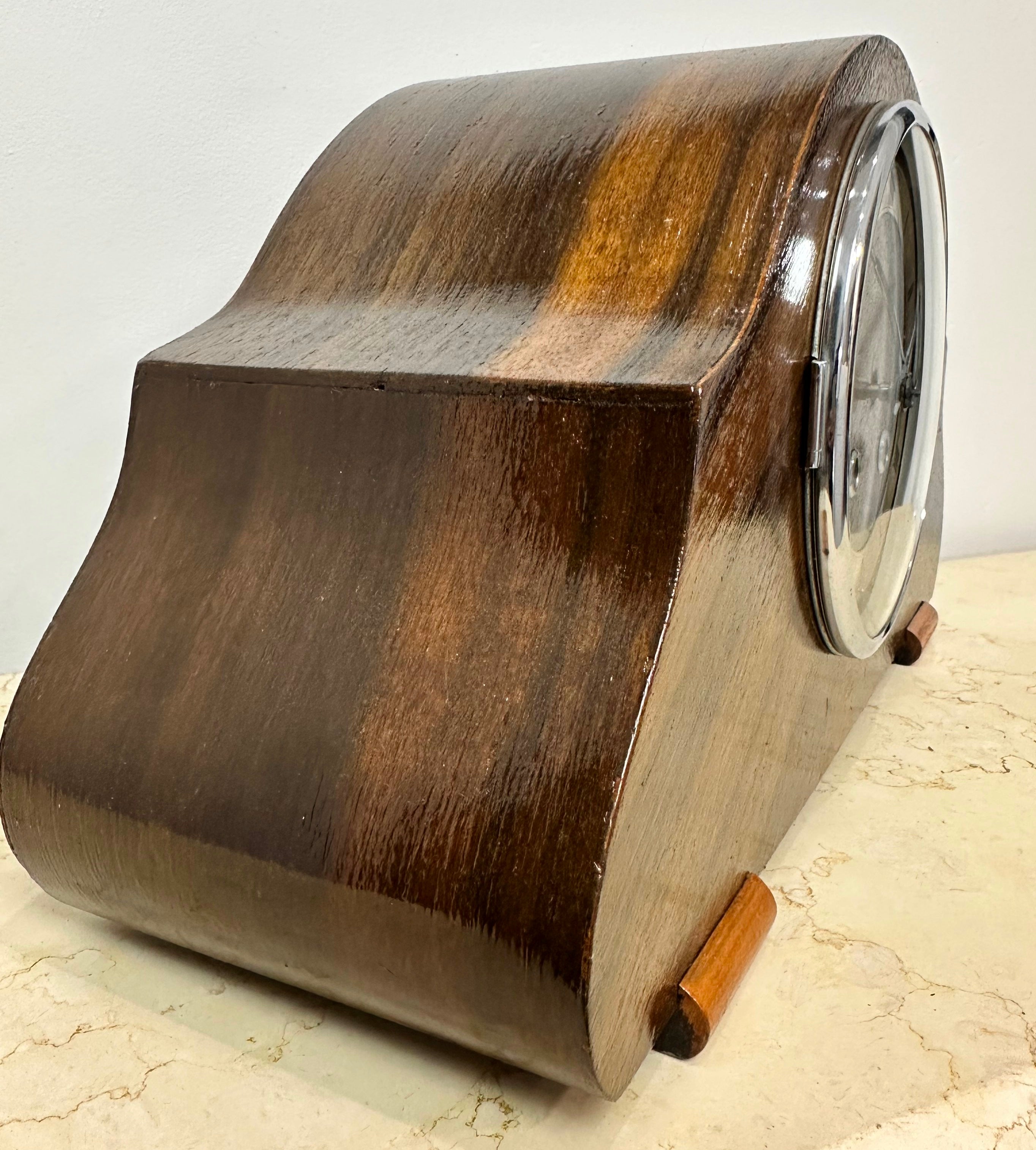 Vintage Hammer on Coil Chime Mantel Clock | Adelaide Clocks