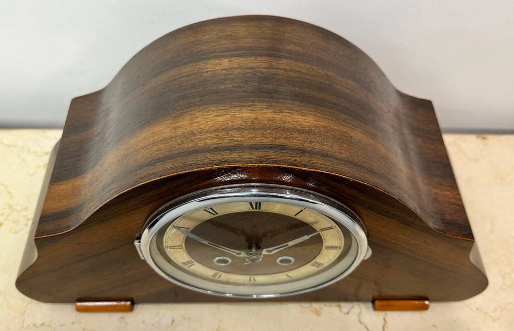 Vintage Hammer on Coil Chime Mantel Clock | Adelaide Clocks