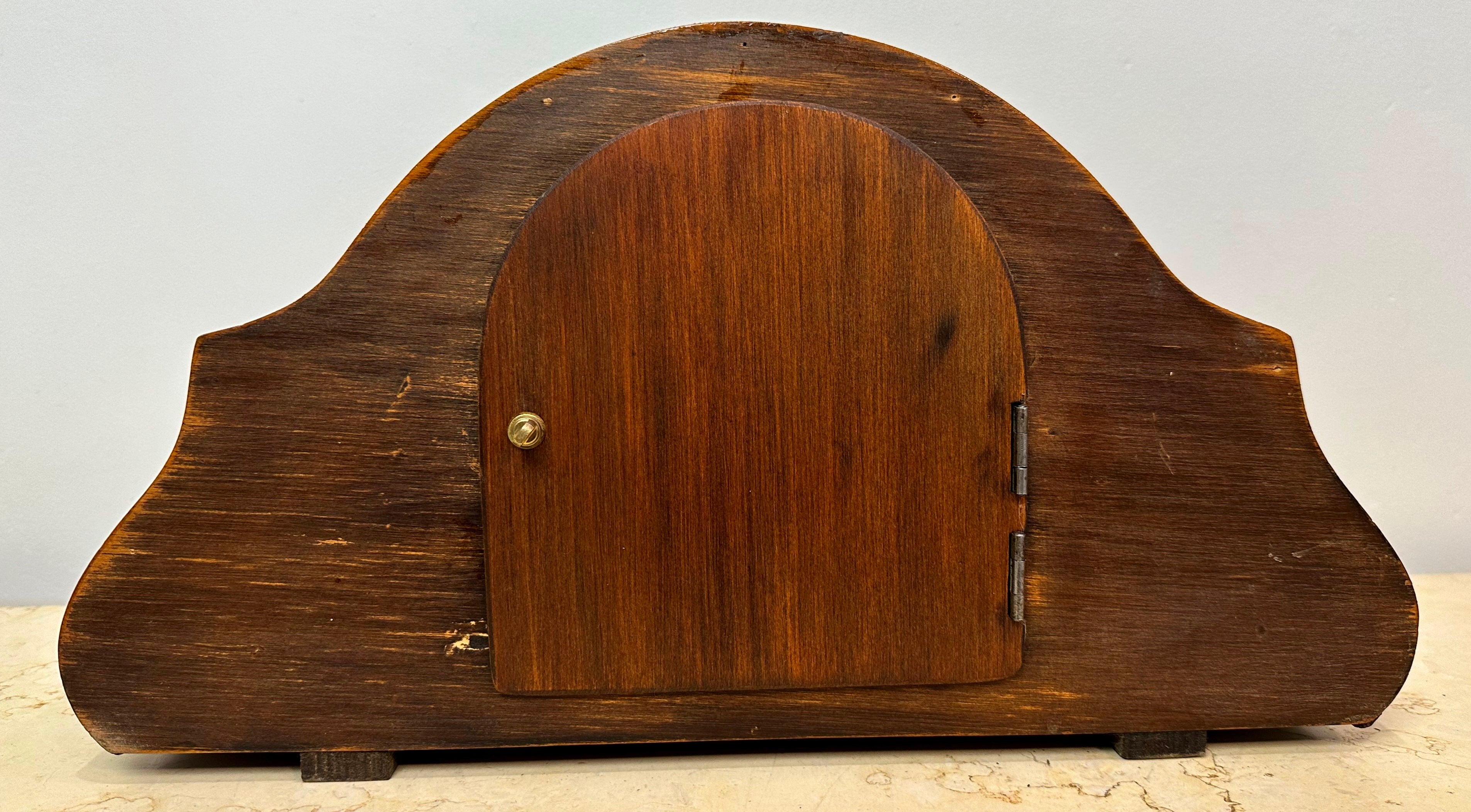 Vintage Hammer on Coil Chime Mantel Clock | Adelaide Clocks