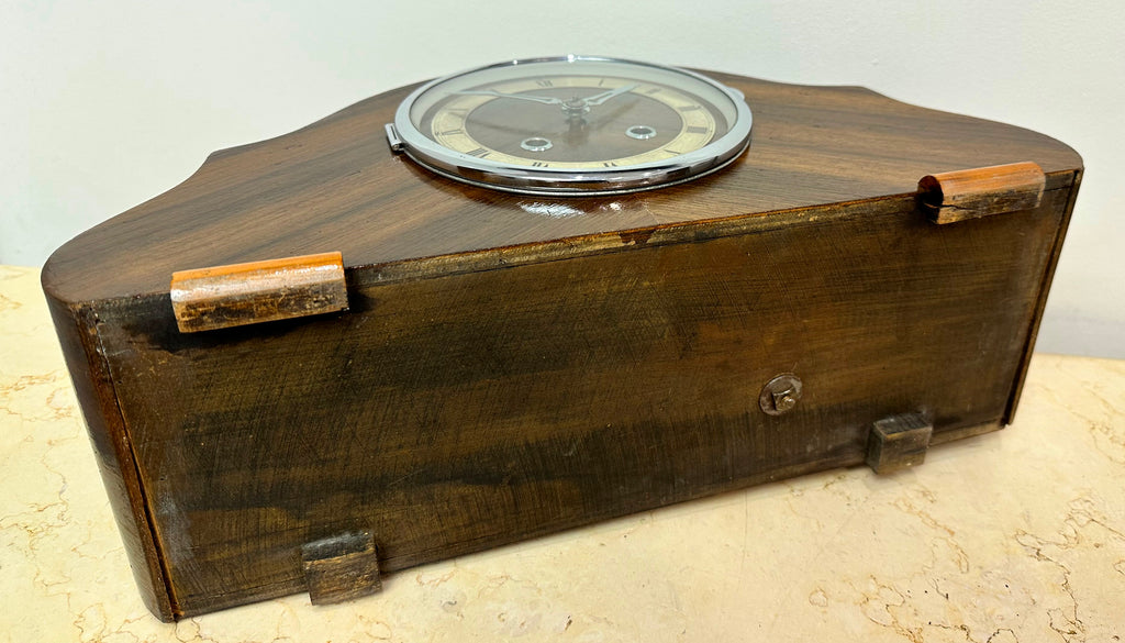 Vintage Hammer on Coil Chime Mantel Clock | Adelaide Clocks