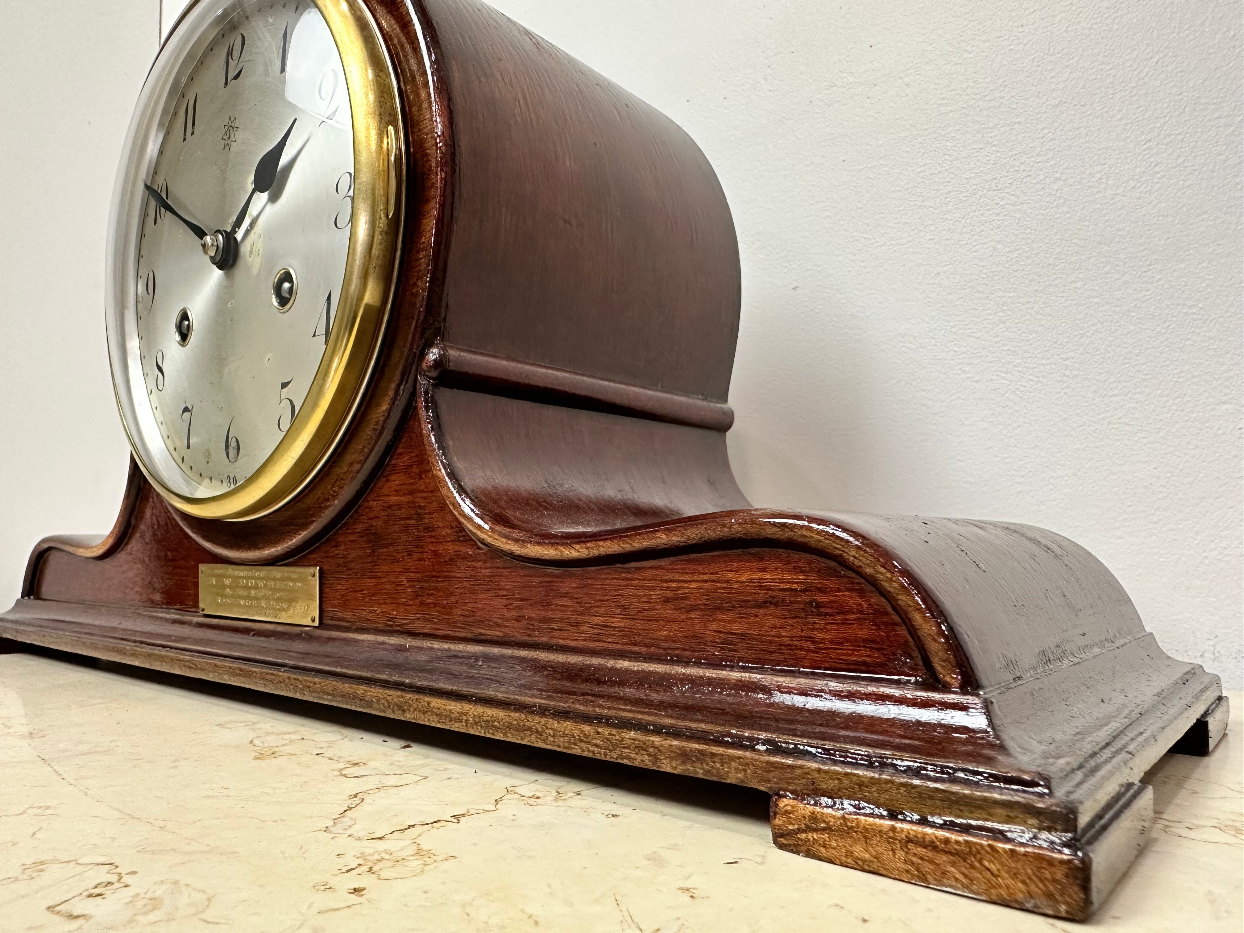 Vintage Art Deco Junghans Hammer on Coil Chime Mantel Clock | Adelaide Clocks