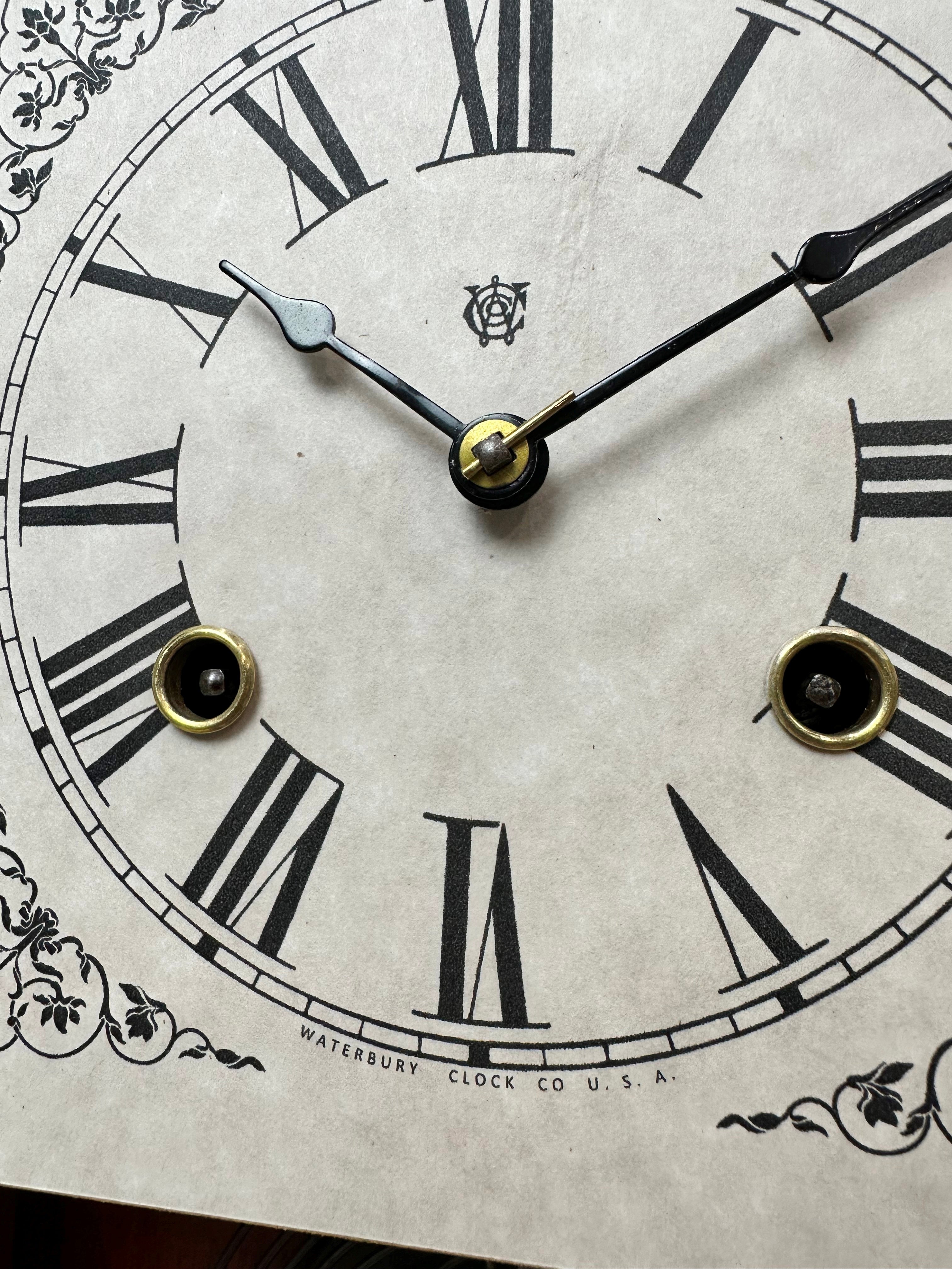 Antique Steeple Waterbury Hammer on Coil Chime Mantel Clock | Adelaide Clocks