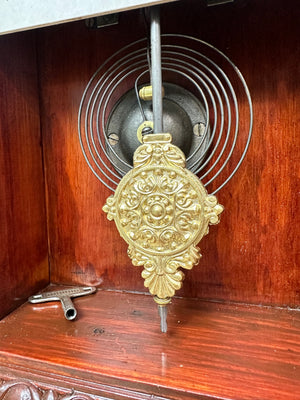 Antique Steeple Waterbury Hammer on Coil Chime Mantel Clock | Adelaide Clocks