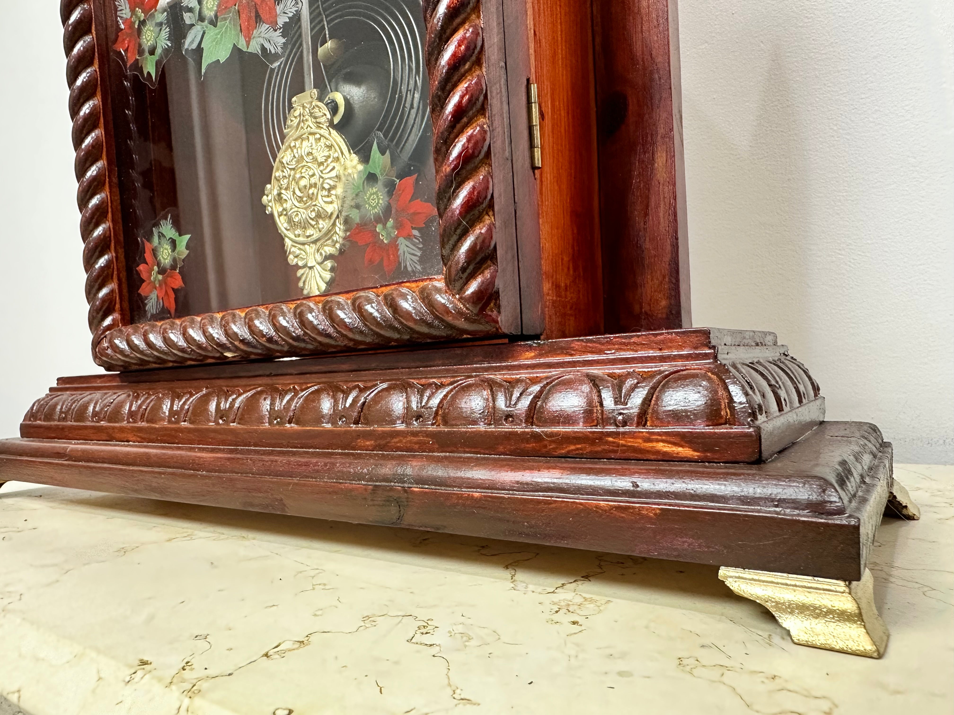 Antique Steeple Waterbury Hammer on Coil Chime Mantel Clock | Adelaide Clocks