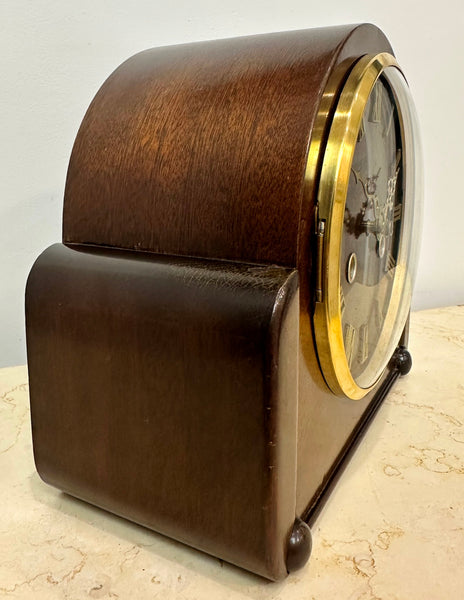 Vintage Smiths Enfield Hammer Chime Mantel Clock | Adelaide Clocks