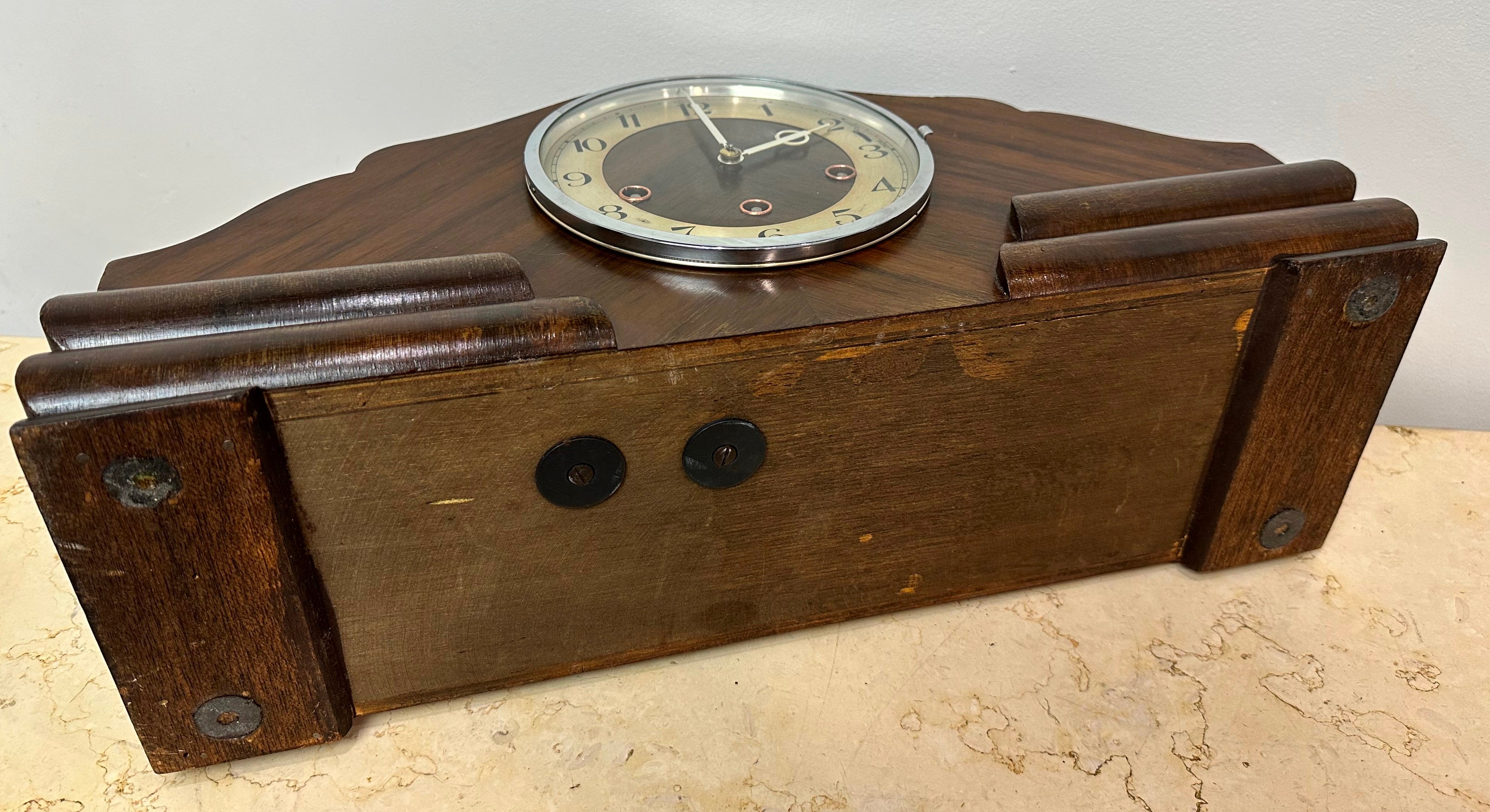 Vintage Foreign ODO Westminster Hammer Chime Mantel Clock | Adelaide Clocks