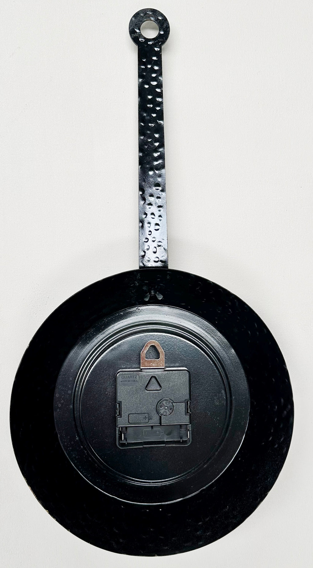 Vintage Green Frying Pan Kitchen Wall Clock | Adelaide Clocks