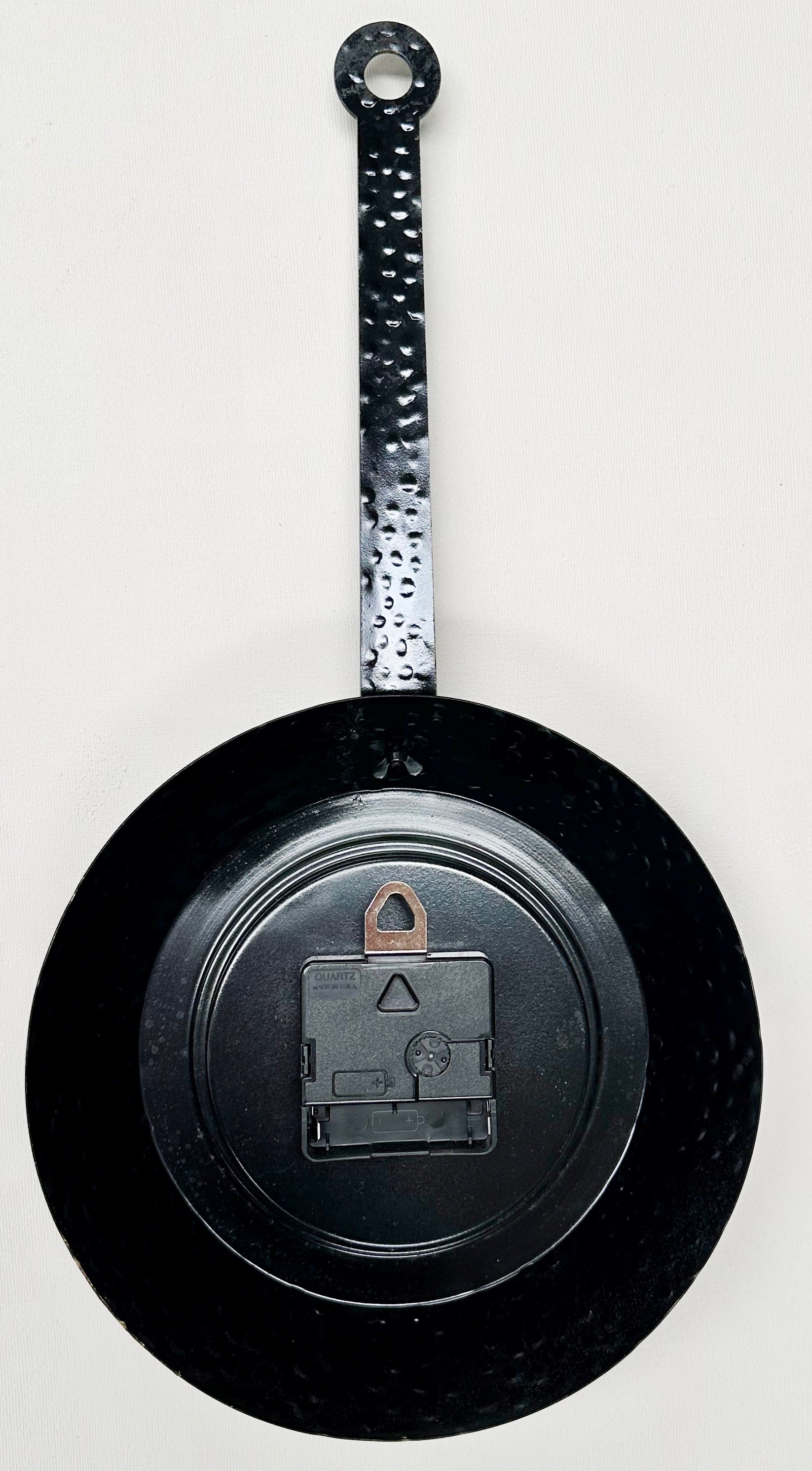 Vintage Green Frying Pan Kitchen Wall Clock | Adelaide Clocks